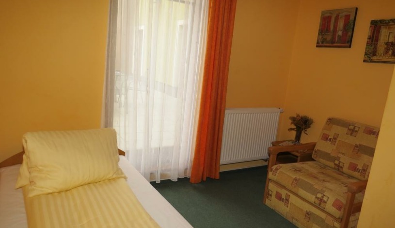 Penzion Černej pták Jindřichův Hradec - jednolůžkový pokoj